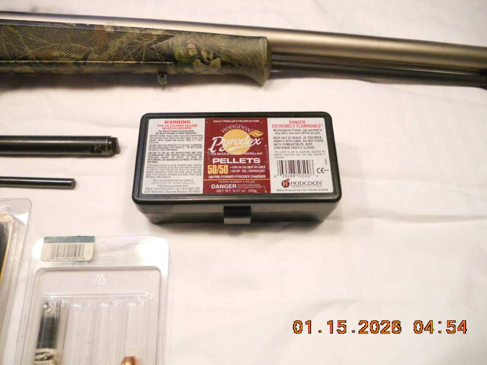 Nice CVA MagBolt 150 Magnum Rifle with scope-img-21