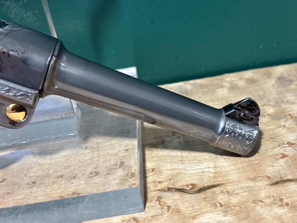 DWM P08 Engraved Luger Iron Cross Edition 9mm Limited Run -img-5