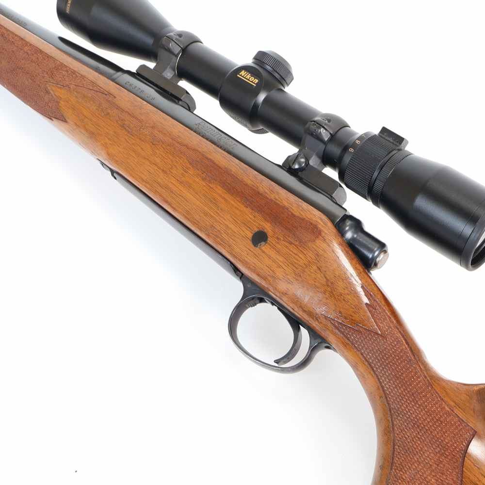 Remington 700 Mountain Rifle, 7x57 Mauser 22” BBL Blued/Wood W/ Nikon 3-9!-img-37