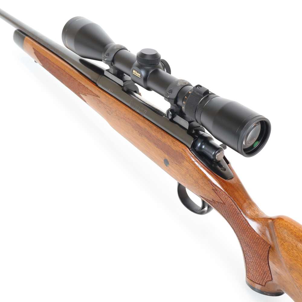 Remington 700 Mountain Rifle, 7x57 Mauser 22” BBL Blued/Wood W/ Nikon 3-9!-img-11