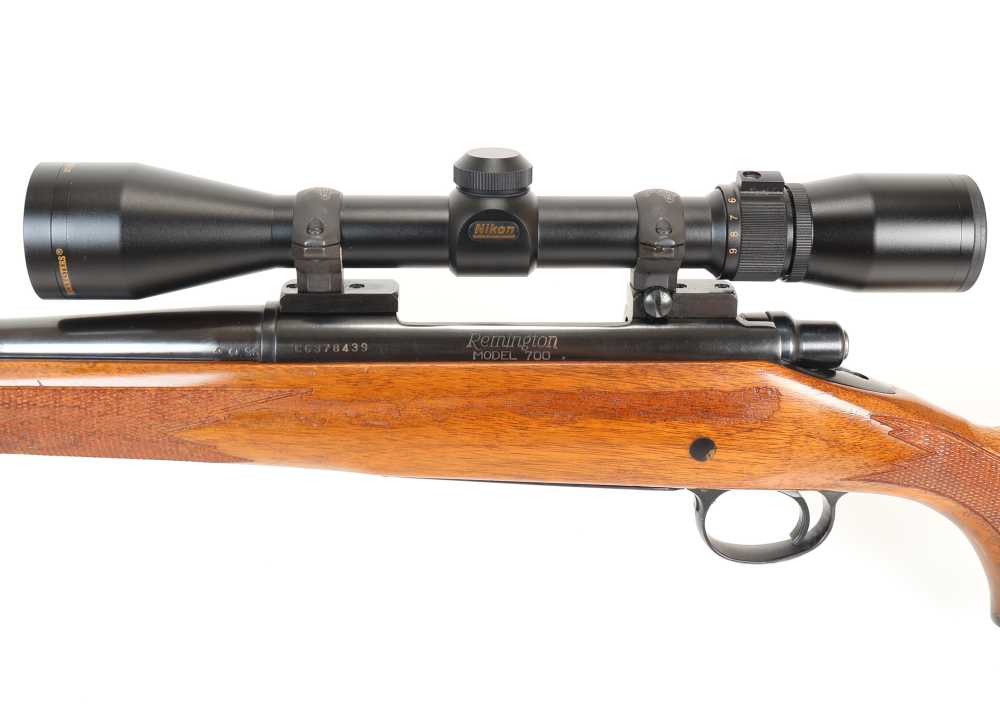 Remington 700 Mountain Rifle, 7x57 Mauser 22” BBL Blued/Wood W/ Nikon 3-9!-img-43
