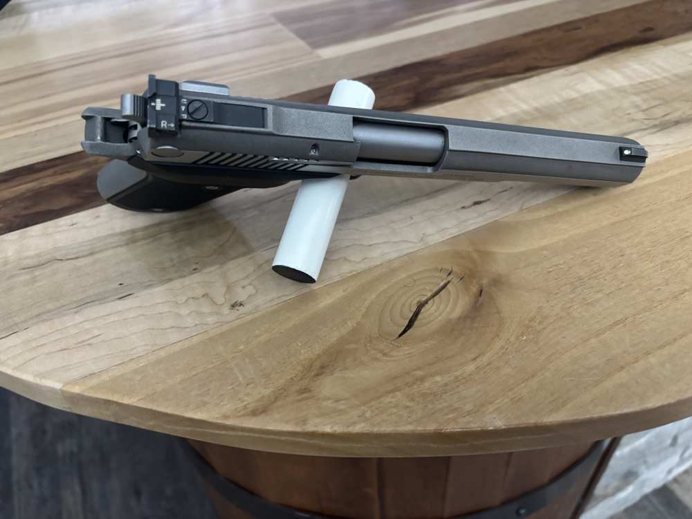 AMT Automag III 30 carbine semi automatic pistol Irwindale California USA -img-7