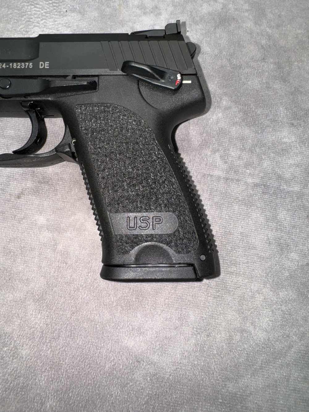USED! HECKLER & KOCH USP EXPERT 9MM NO JET FUNNEL BOX 2 MAGS -img-8