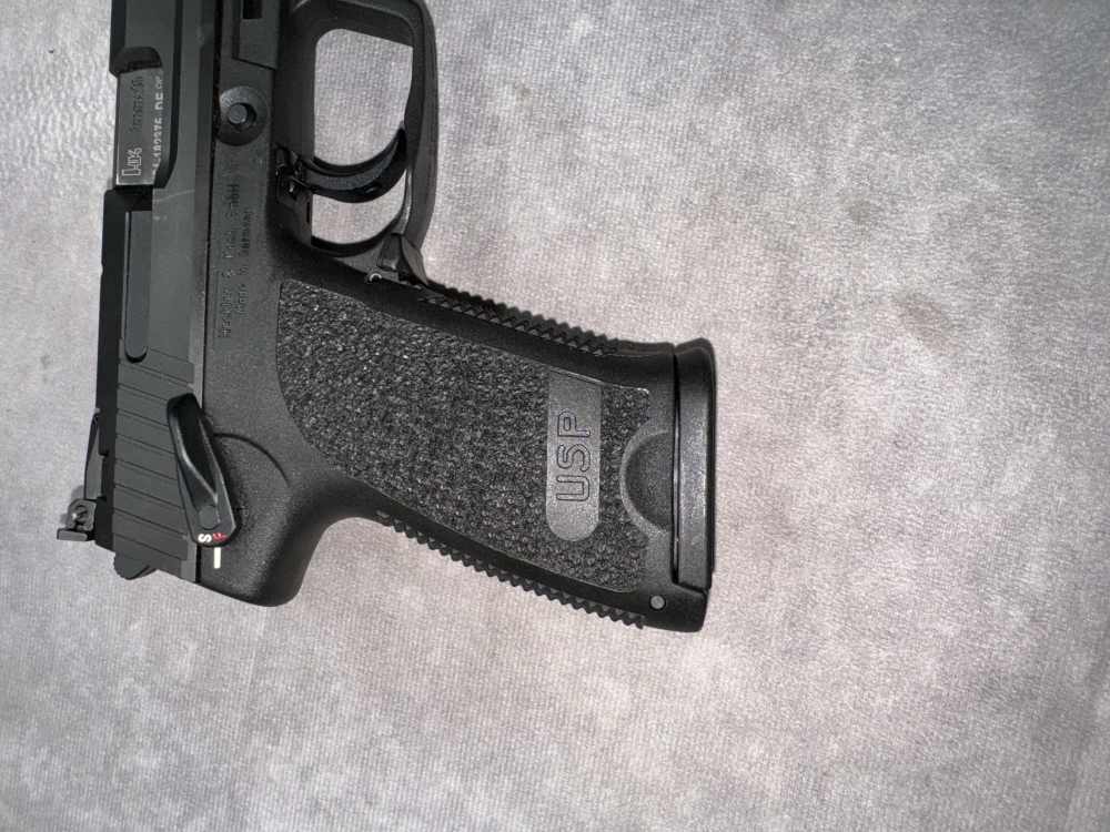 USED! HECKLER & KOCH USP EXPERT 9MM NO JET FUNNEL BOX 2 MAGS -img-14