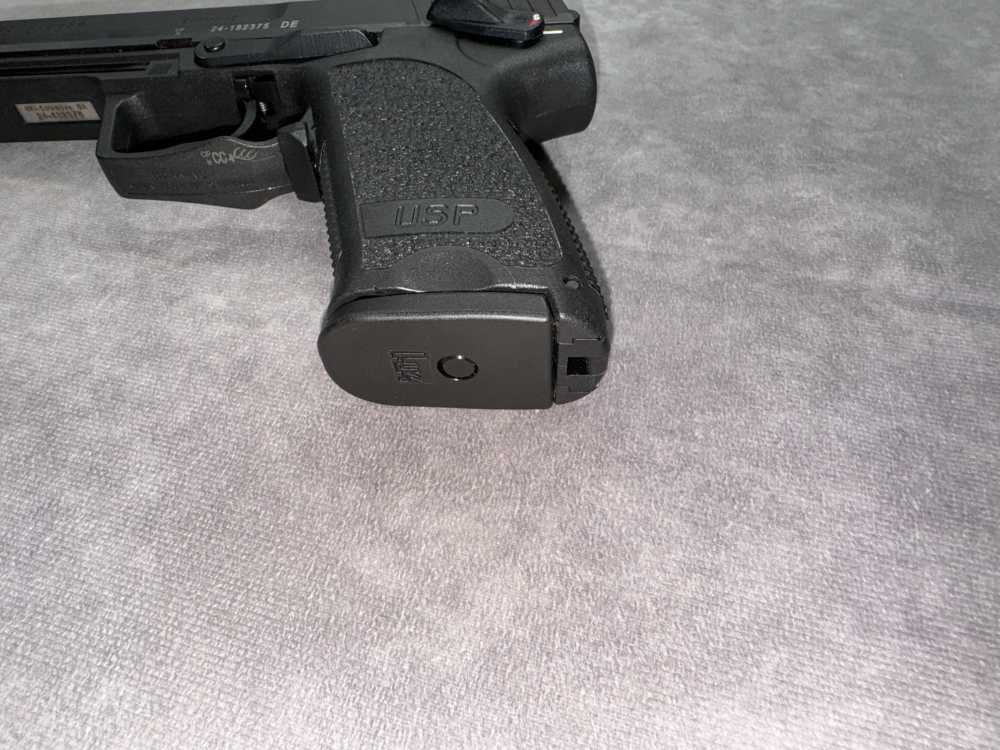 USED! HECKLER & KOCH USP EXPERT 9MM NO JET FUNNEL BOX 2 MAGS -img-11