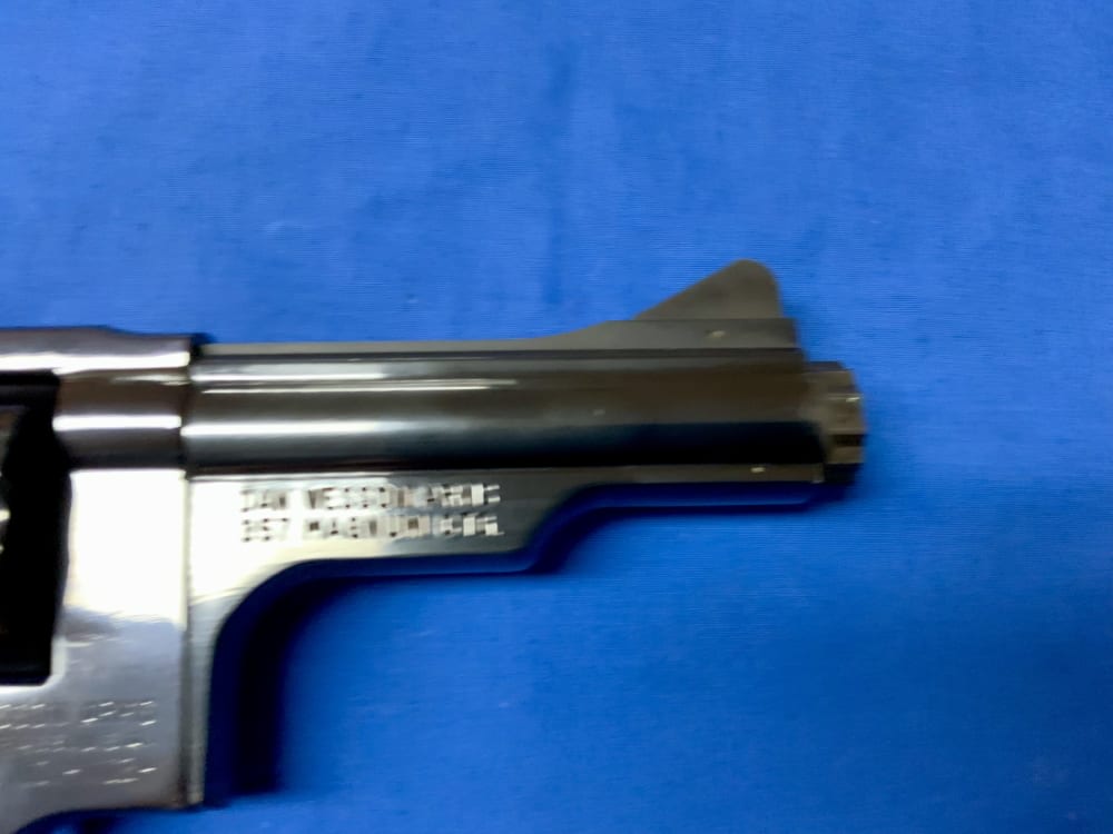 Dan Wesson W-12 4” Recessed 357Mag Blued 1970-71 mfg Used Clean -img-2