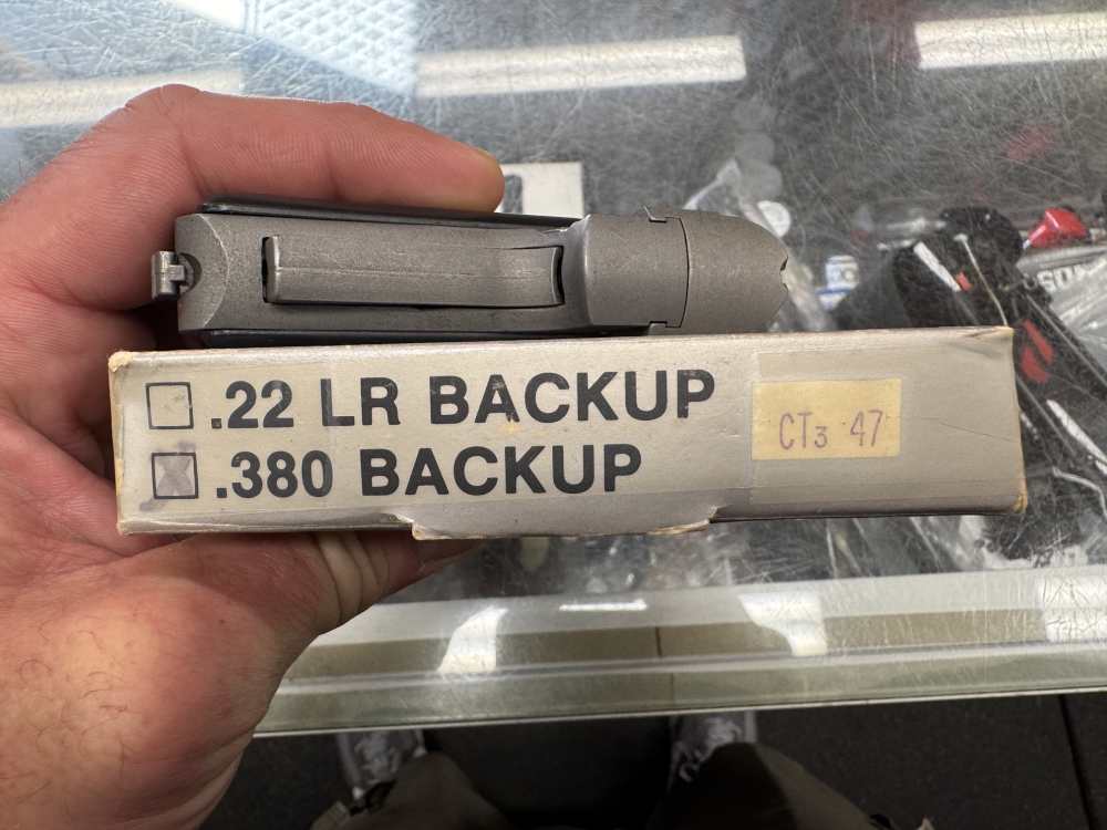 AMT BACK UP .380acp 9MM KURZ 2.5" BARREL W/ ORIGINAL BOX -img-7