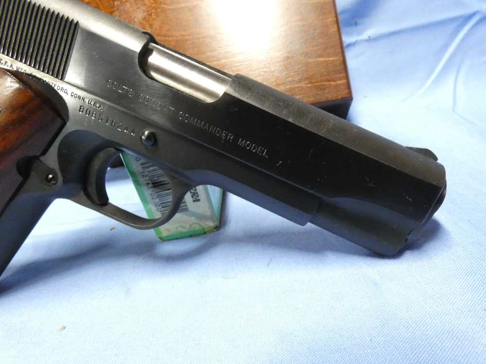 Minty 1982 Colt Combat Commander .45 ACP Possibly Unfired 4.25" w/display -img-13