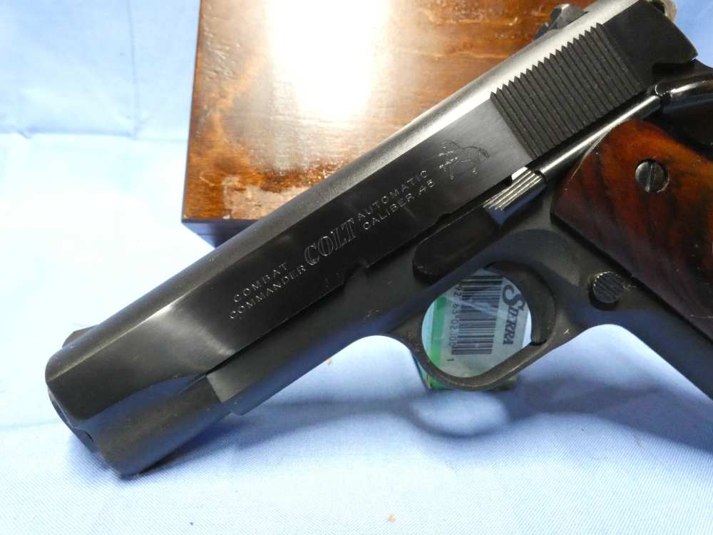Minty 1982 Colt Combat Commander .45 ACP Possibly Unfired 4.25" w/display -img-2