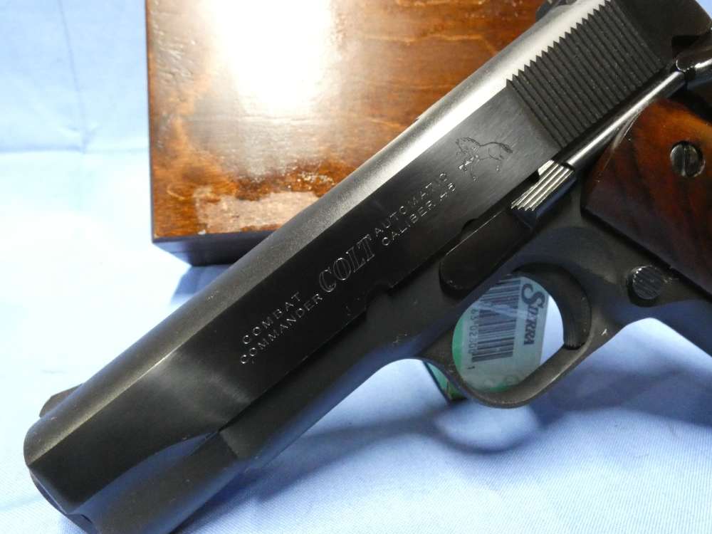 Minty 1982 Colt Combat Commander .45 ACP Possibly Unfired 4.25" w/display -img-4