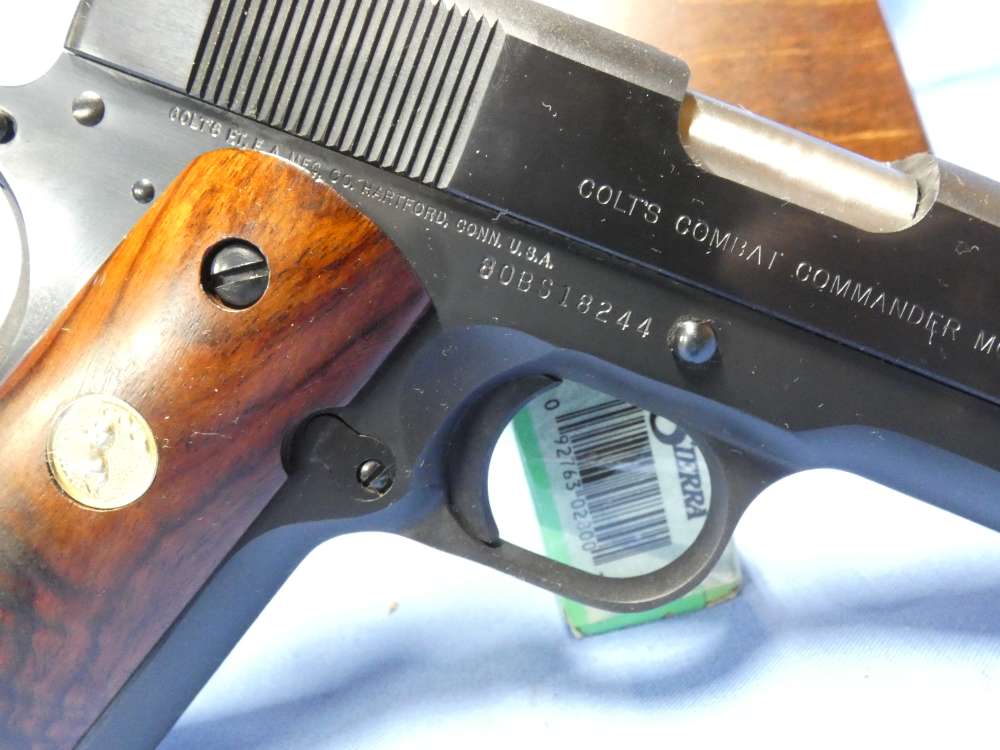 Minty 1982 Colt Combat Commander .45 ACP Possibly Unfired 4.25" w/display -img-11