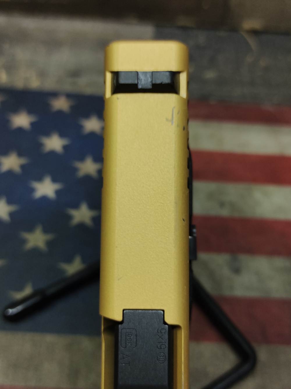 LOOK! APOLLO CUSTOMS GLOCK 43X 9mm Slim line 3.4"Brl w/Mag 10+1 PENNY NR-img-19
