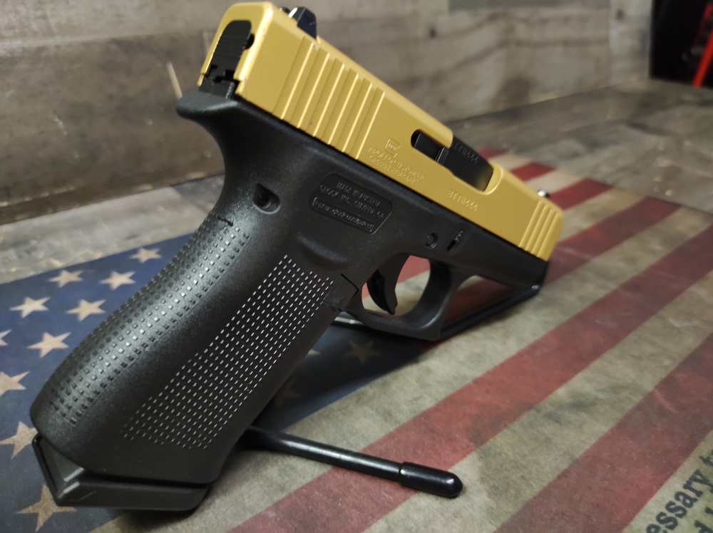 LOOK! APOLLO CUSTOMS GLOCK 43X 9mm Slim line 3.4"Brl w/Mag 10+1 PENNY NR-img-5