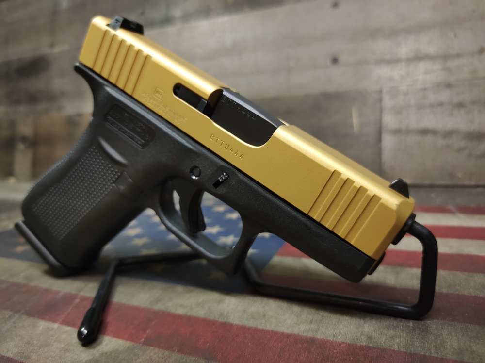 LOOK! APOLLO CUSTOMS GLOCK 43X 9mm Slim line 3.4"Brl w/Mag 10+1 PENNY NR-img-4