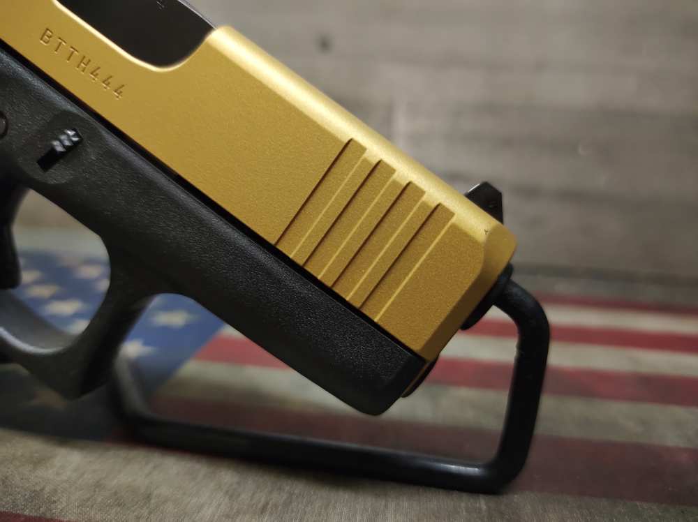 LOOK! APOLLO CUSTOMS GLOCK 43X 9mm Slim line 3.4"Brl w/Mag 10+1 PENNY NR-img-26
