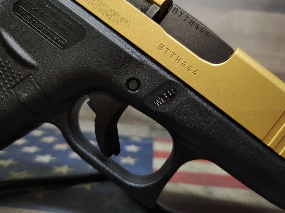 LOOK! APOLLO CUSTOMS GLOCK 43X 9mm Slim line 3.4"Brl w/Mag 10+1 PENNY NR-img-24