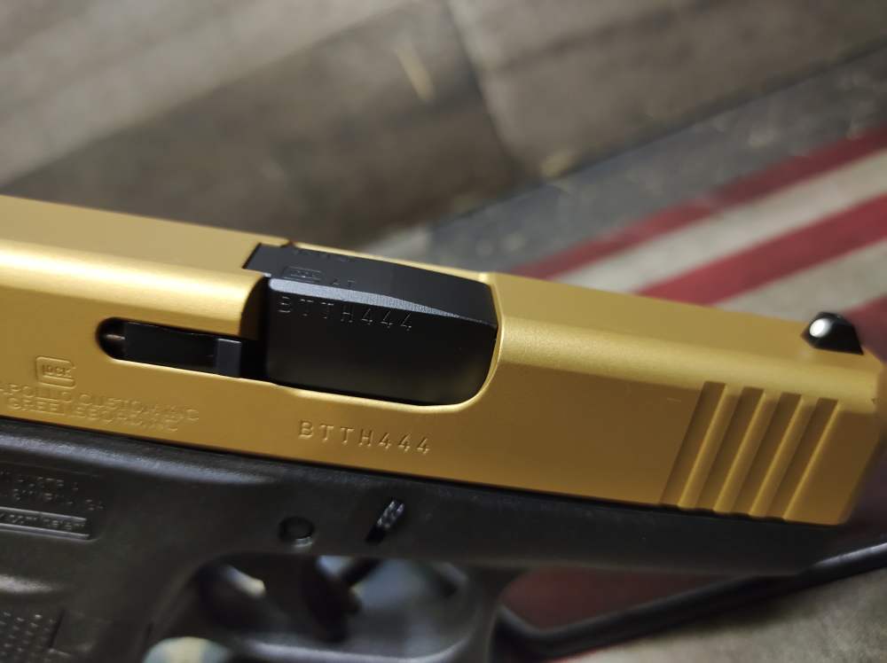 LOOK! APOLLO CUSTOMS GLOCK 43X 9mm Slim line 3.4"Brl w/Mag 10+1 PENNY NR-img-28