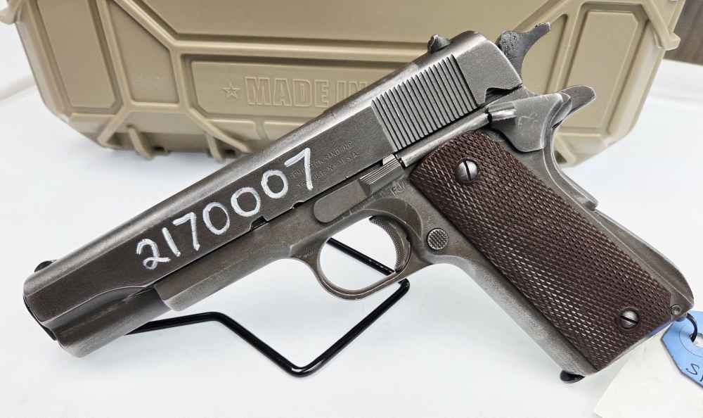 1945 WWII Remington Rand U.S. Army M1911 A1 .45ACP CMP Field Grade-img-6