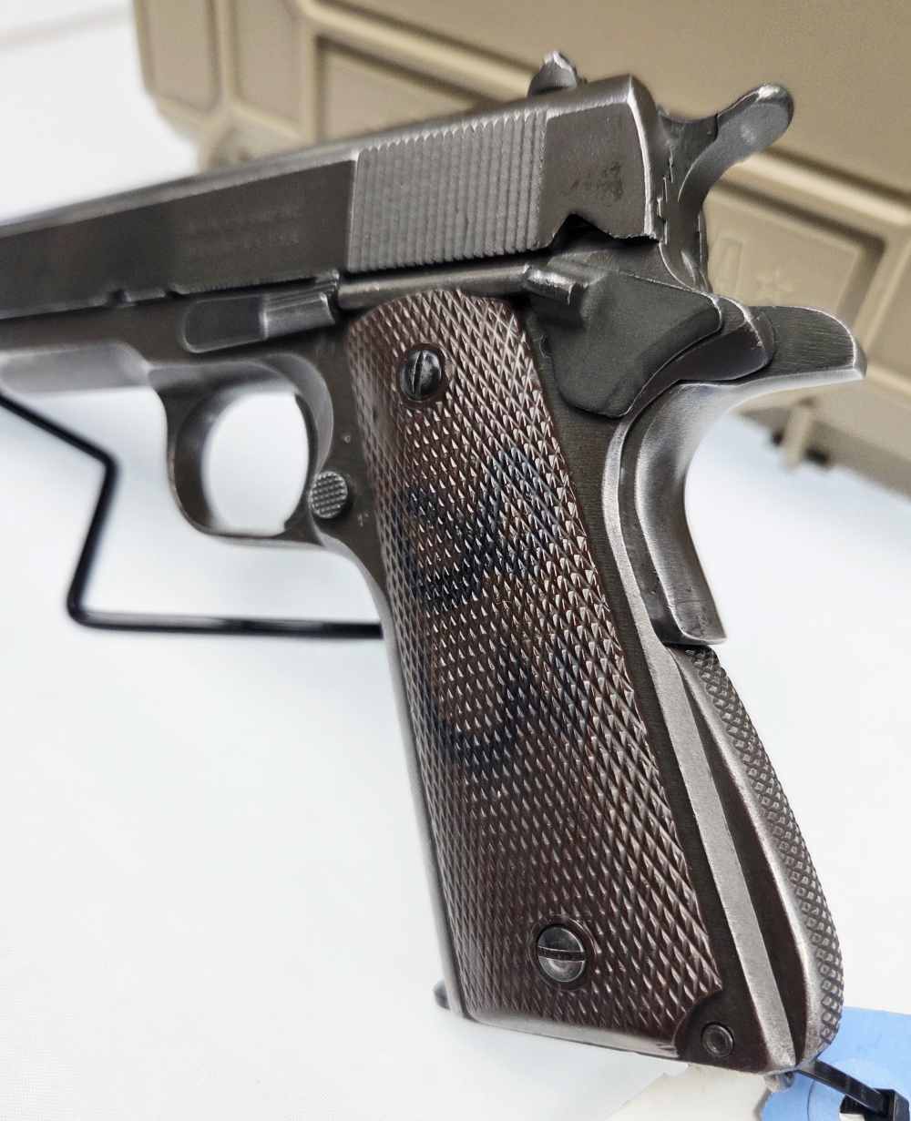 1945 WWII Remington Rand U.S. Army M1911 A1 .45ACP CMP Field Grade-img-8