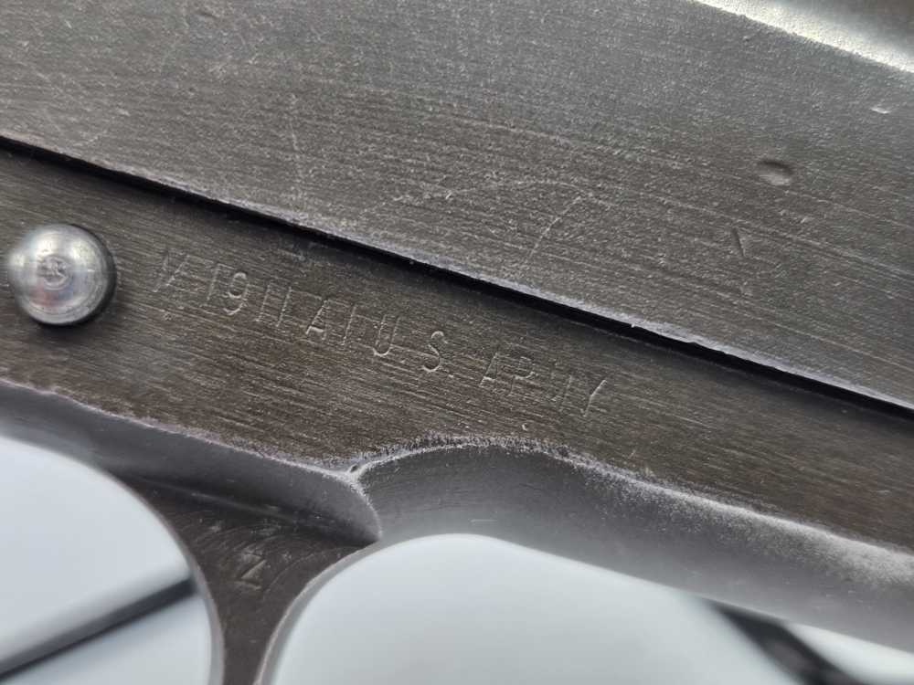1945 WWII Remington Rand U.S. Army M1911 A1 .45ACP CMP Field Grade-img-4
