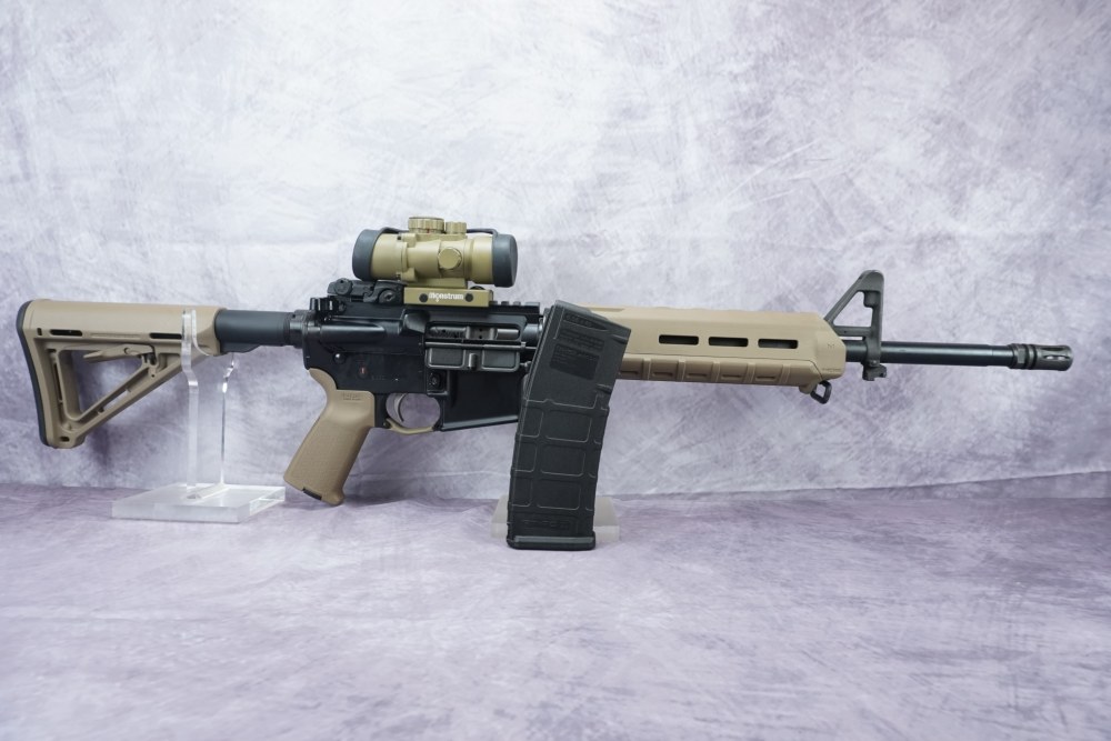 Custom AR-15 5.56 NATO 16" PSA PA-15 Lower FDE Magpul Furniture-img-35