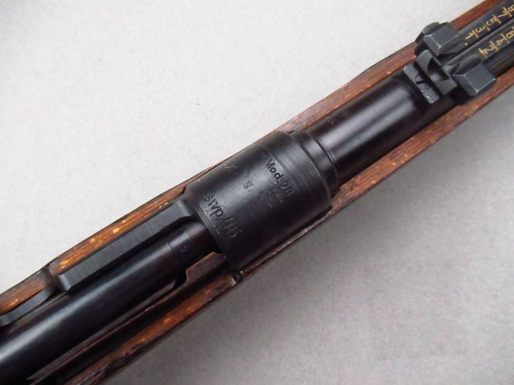Rare very late Nzi Issued 1945 SWP WWII German K98 Mauser rifle 8mm 98 98k-img-132