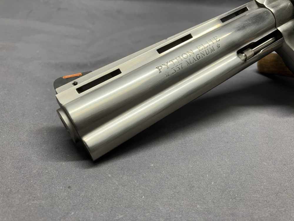 Gorgeous Colt Python Elite - .357 Magnum - 6" Barrel w/ Case - MFD 2000-img-2