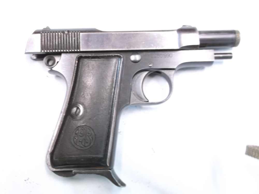 BERETTA M1934 SEMI AUTO PISTOL 3 MAGS, HOLSTER, CARRYS EXTRA mag 380AUTO-img-3