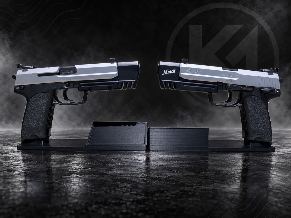 MATCHED PAIR 1997 HK USP MATCH 45 TWO TONE | 25 SERIALS APART | HOLY GRAIL-img-0