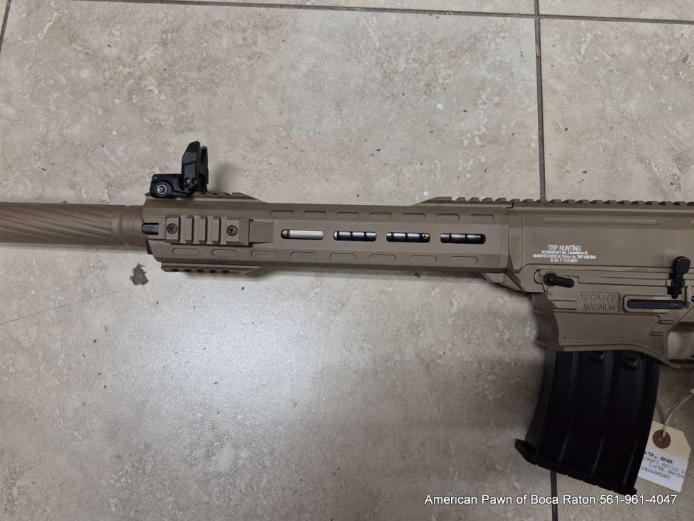 BOUNDKRAFT AT-12 TRP  HUNTING 12GA SHOTGUN 18" 3" MAGNUM SHELLS FDE FINISH-img-9