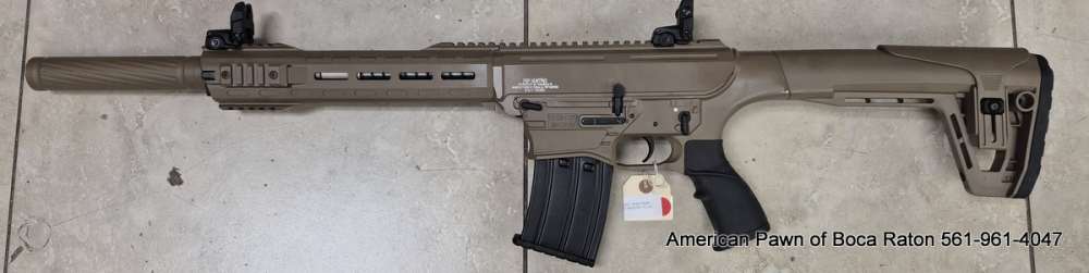 BOUNDKRAFT AT-12 TRP  HUNTING 12GA SHOTGUN 18" 3" MAGNUM SHELLS FDE FINISH-img-0