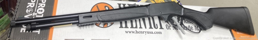 Henry 45-70 gov. X model# H010X 19" threaded 4570 New(no card fees)-img-0