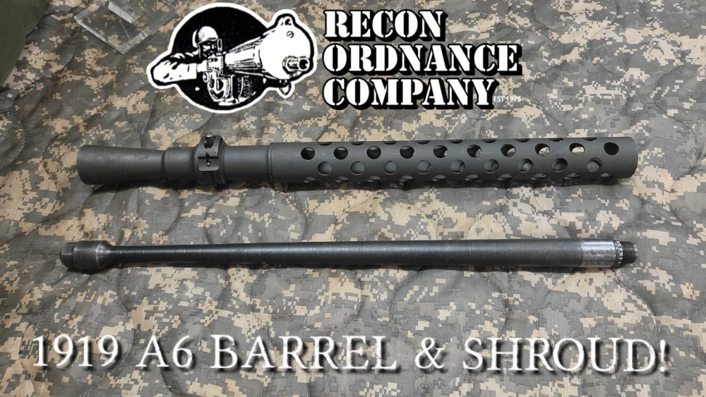 30-06 1919 A6 Barrel & Barrel Shroud! 1919A6 1919A4 1919-img-0