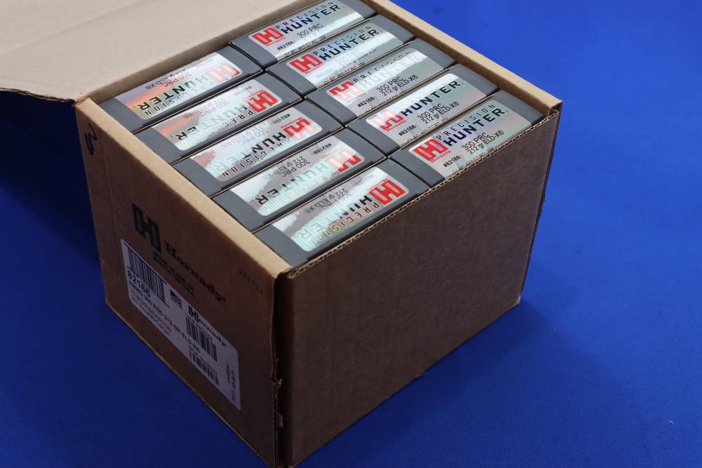 Hornady 300 PRC Rifle Ammunition 200RD Ammo Case 212GR ELD-X 82166 300PRC-img-0