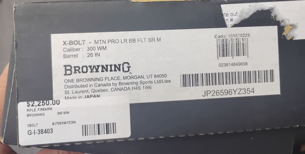 Browning X-Bolt MTN Pro LR 300 WIN MAG W/ Extras-img-18
