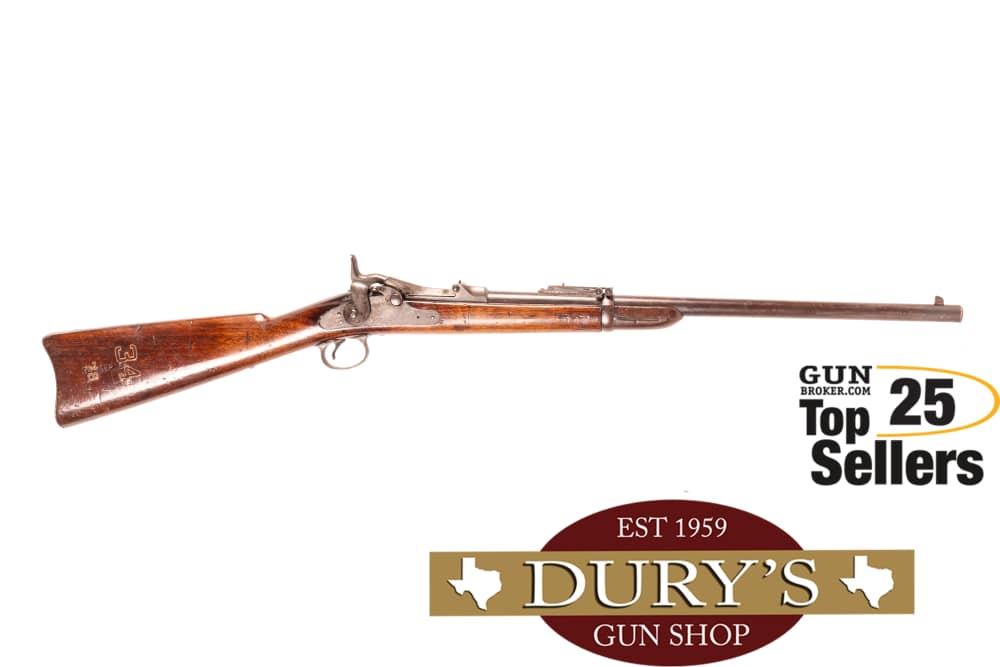 Springfield 1884 Trapdoor Carbine 45-70 NY 34th Separate Co Durys #42306-img-0