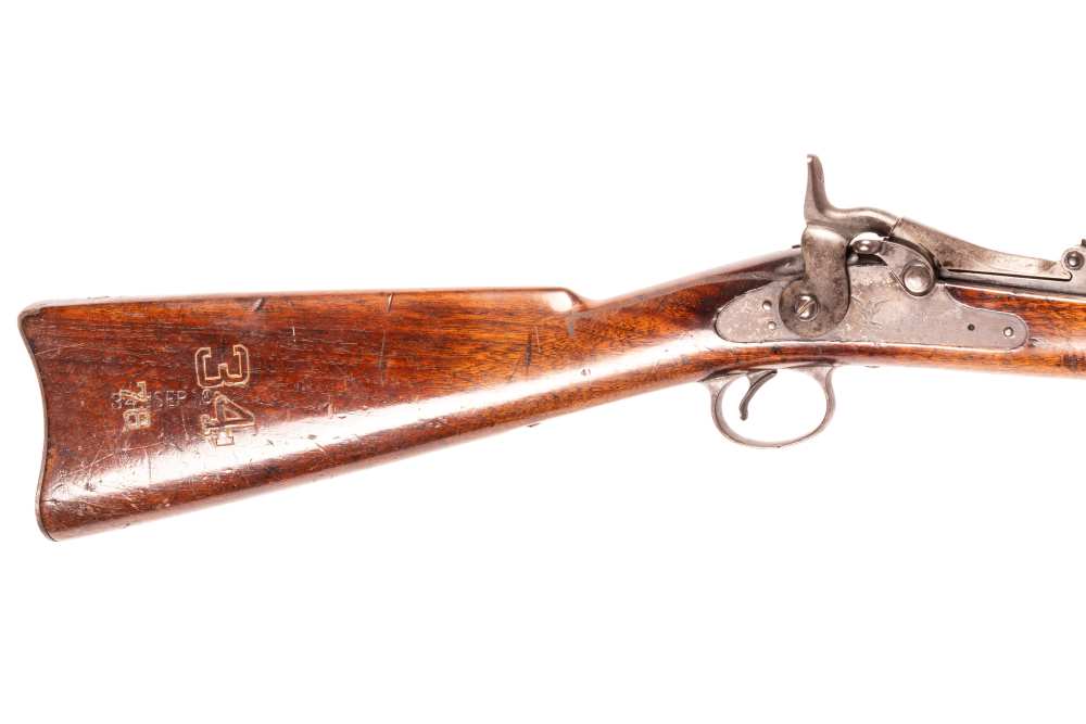 Springfield 1884 Trapdoor Carbine 45-70 NY 34th Separate Co Durys #42306-img-2
