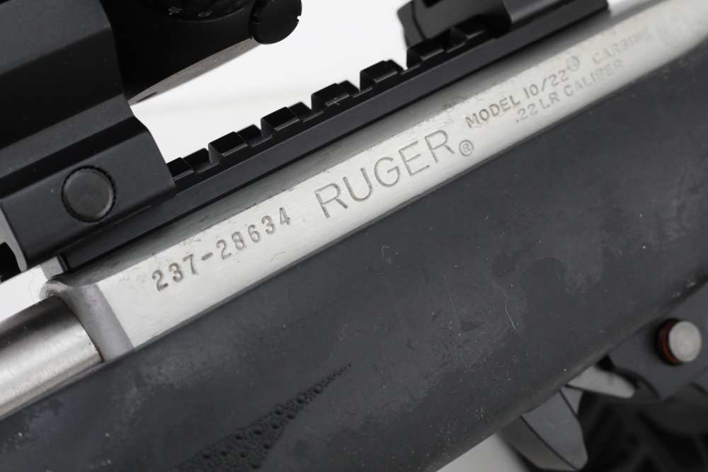 Ruger 10/22 22lr Stainless Hogue Vortex Diamondback Tactical 6 Mags NR! -img-12