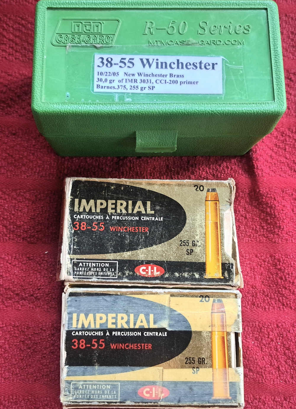 Sixty Eight 38-55 WCF Cartridges-img-0