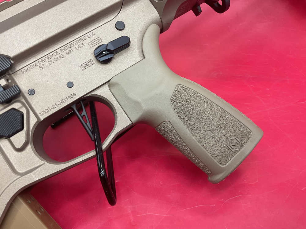 Maxim Defense MD9 9mm 4.5” FDE Pistol & MS9 Suppressor - Vortex Red Dot NFA-img-3
