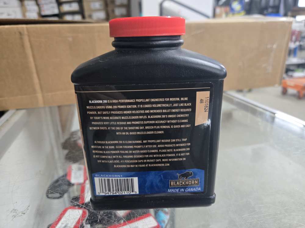 Blackhorn 209 Powder Black Horn 8oz Bottle-img-1