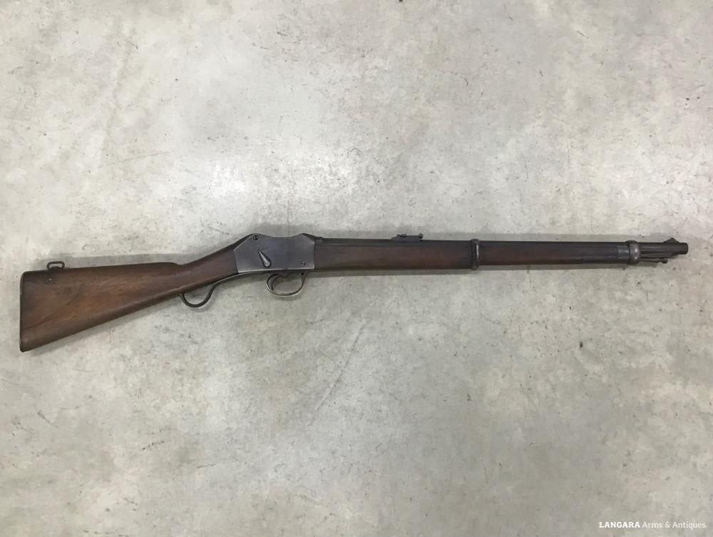Rare Antique Holland & Holland Marked Martini Henry Carbine-img-0