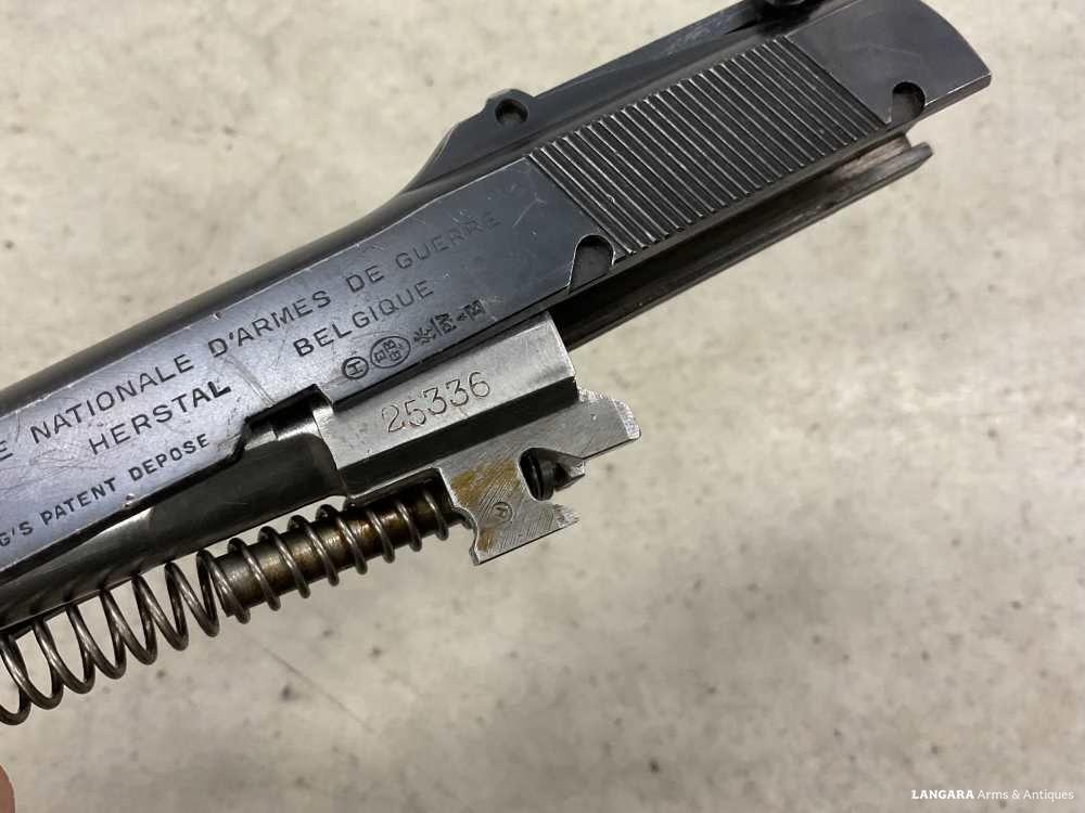 Pre WW2 Belgian FN 1935 Hi-Power 9MM Luger Matching serials C&R-img-13