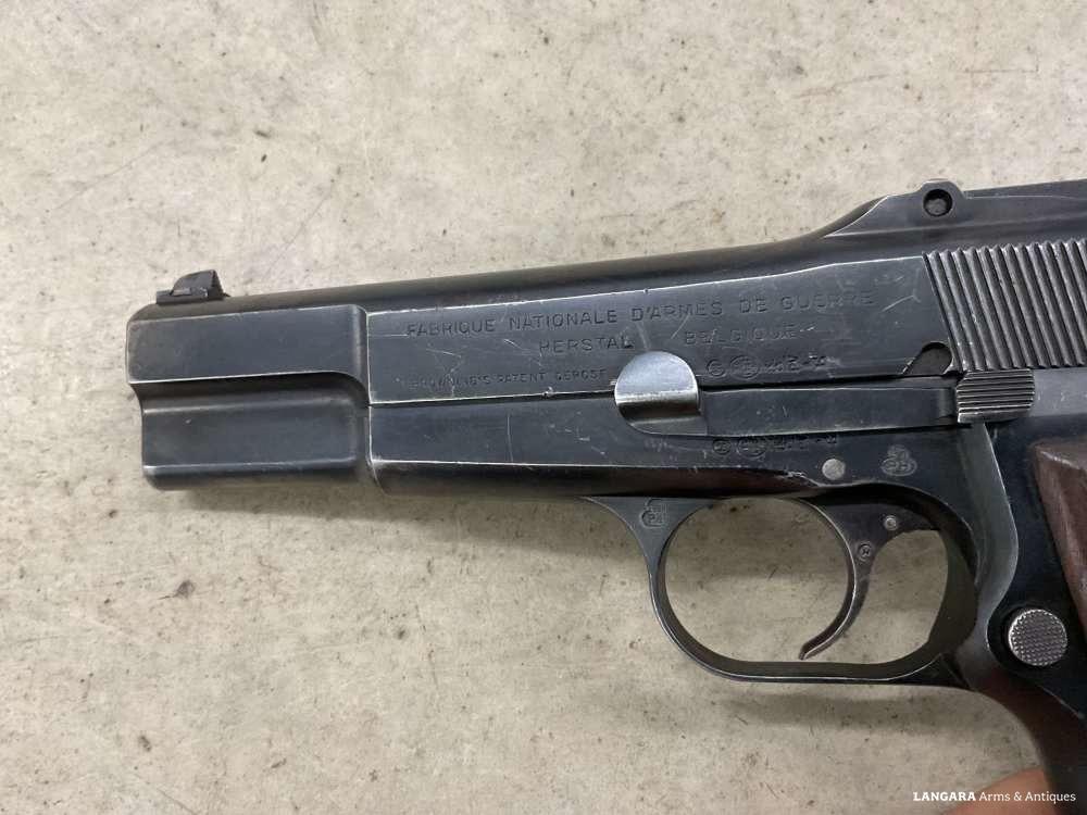 Pre WW2 Belgian FN 1935 Hi-Power 9MM Luger Matching serials C&R-img-5