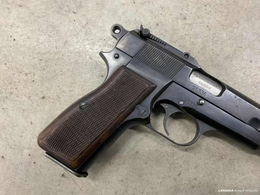 Pre WW2 Belgian FN 1935 Hi-Power 9MM Luger Matching serials C&R-img-1