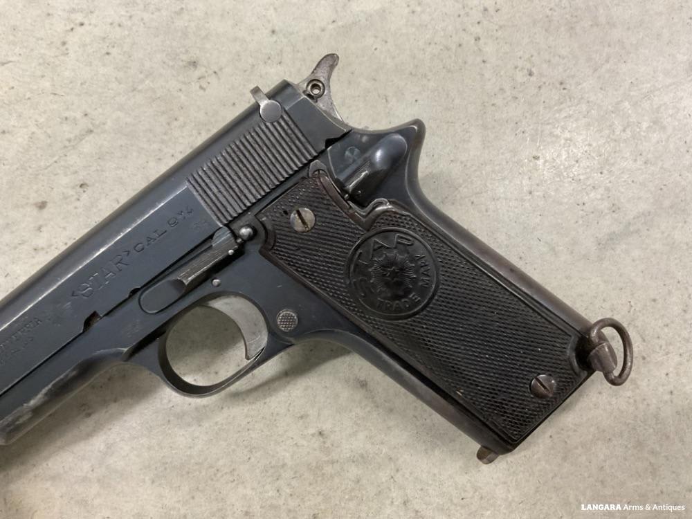 Spanish Guardia Civil Marked Star Model 1922 9MM Largo 2 Matching Mags-img-4