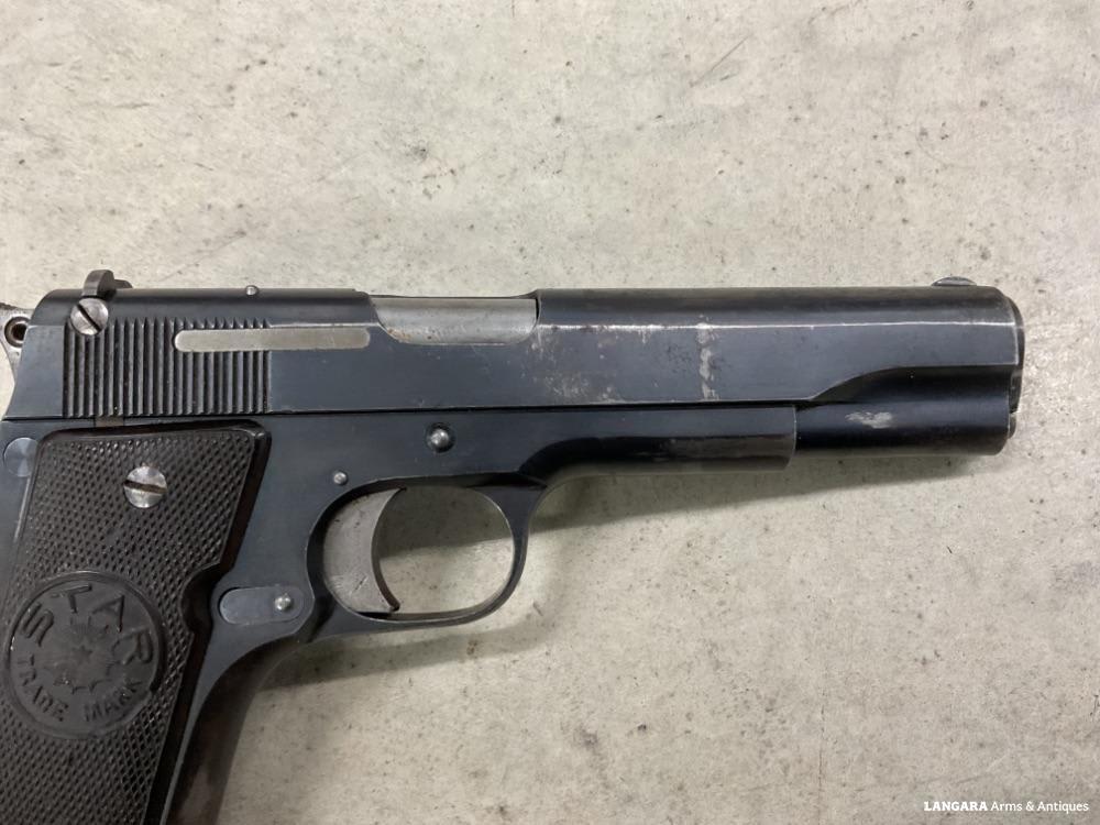 Spanish Guardia Civil Marked Star Model 1922 9MM Largo 2 Matching Mags-img-2
