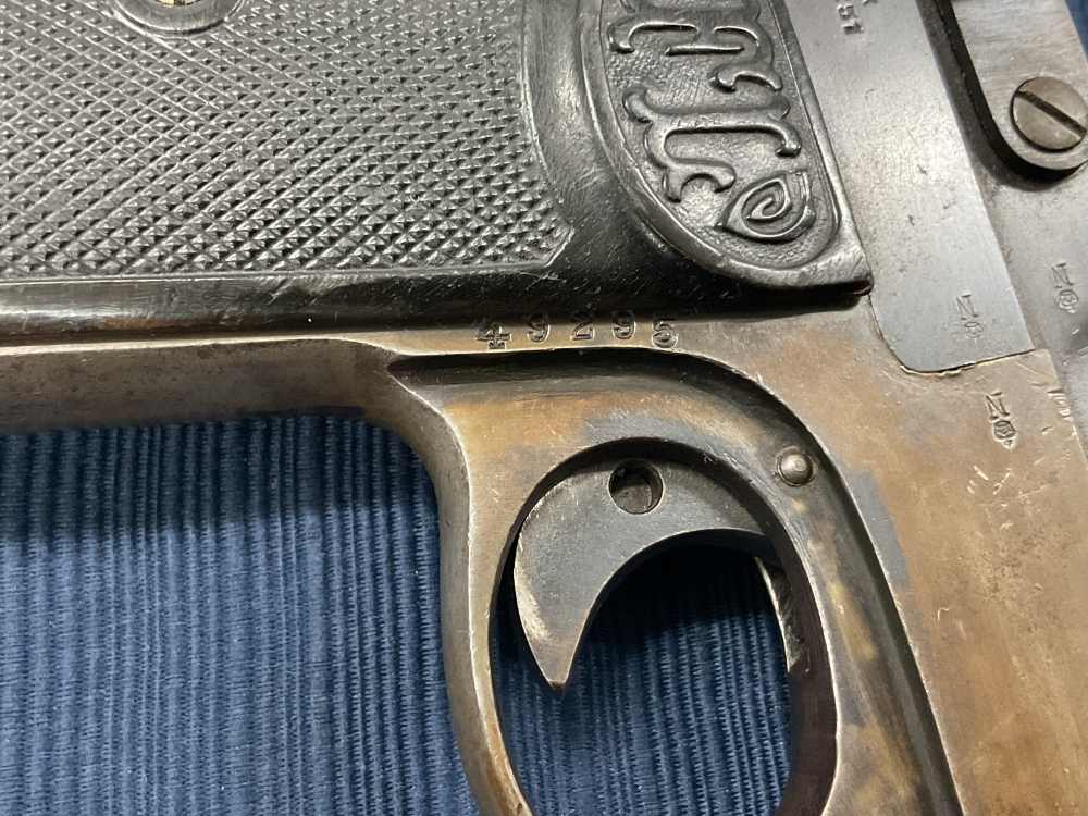 WW1 German Langenhan Selbstlader Pistol .32 ACP/7.65MM 4” Barrel C&R-img-16