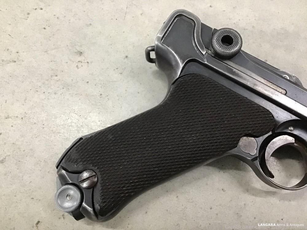 Rare German Weimar Era DWM P.08 Navy Luger 9MM Luger C&R-img-1
