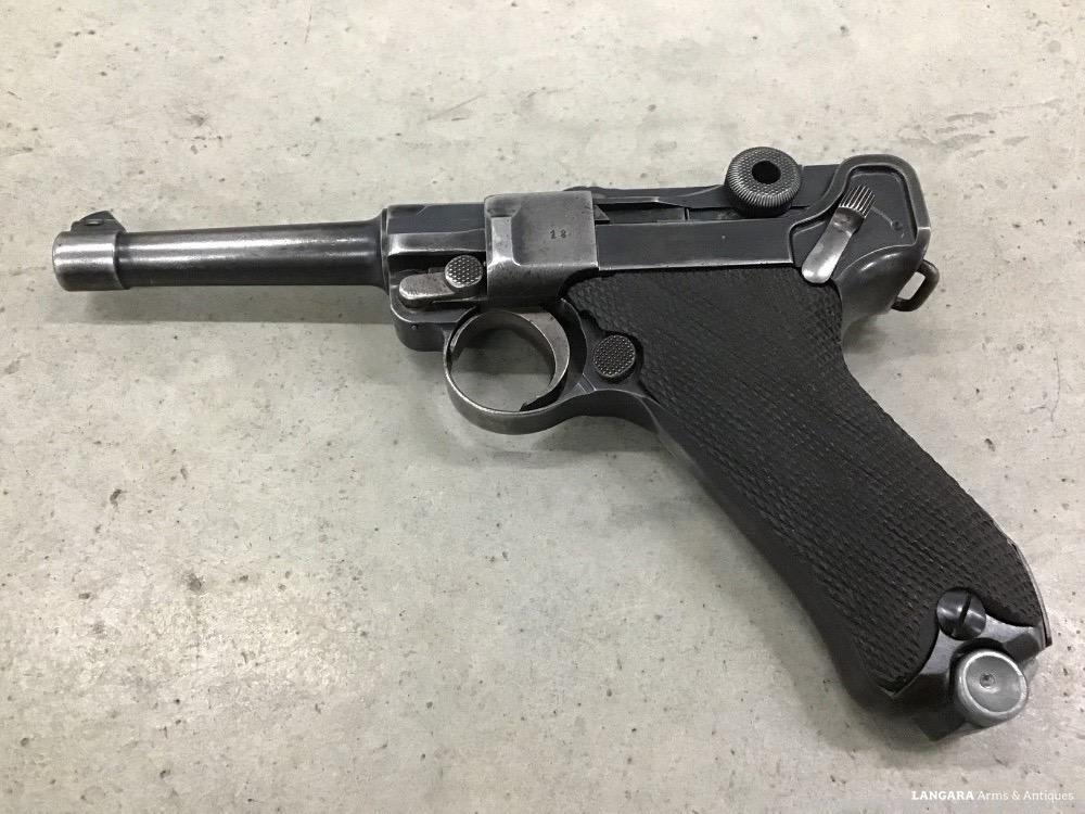 Rare German Weimar Era DWM P.08 Navy Luger 9MM Luger C&R-img-3